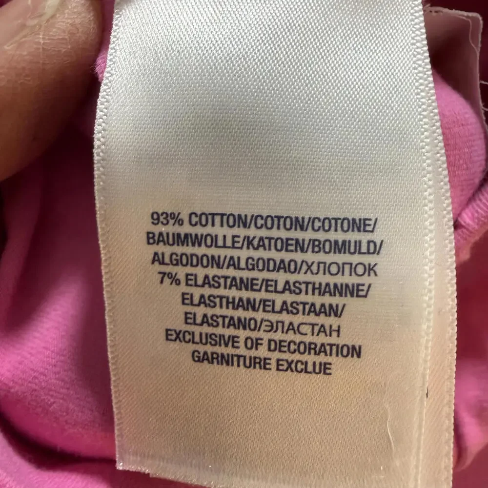 RALPH LAUREN Girls SZ‎ L (12-14) Pink Equestrian pull on Leggings. With Flaw